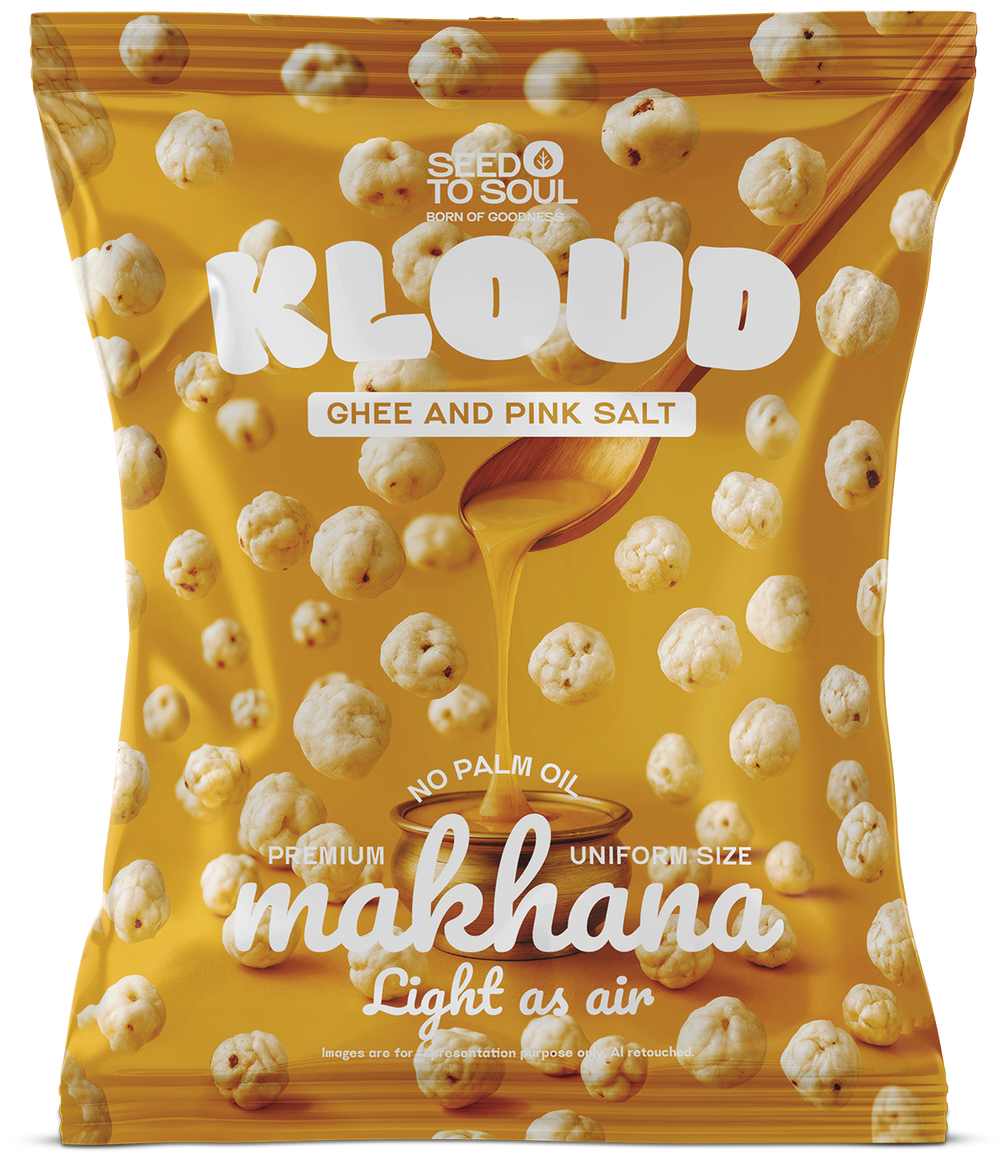 Ghee Makhana — Front of Pack