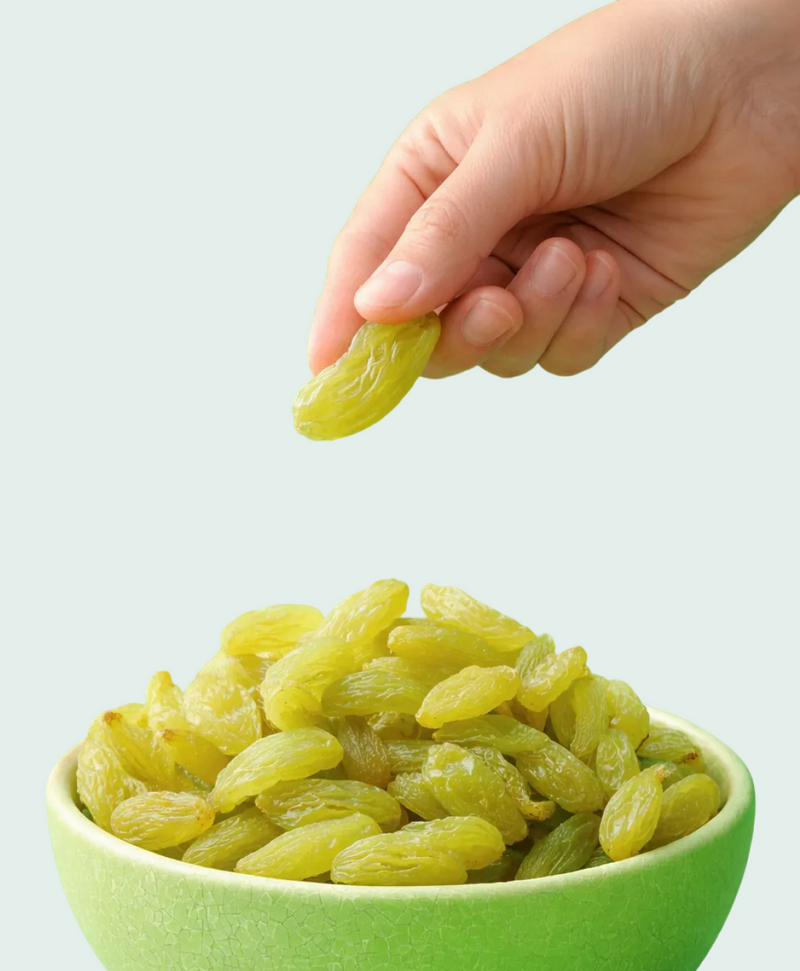 Green Long Seedless Raisins — story