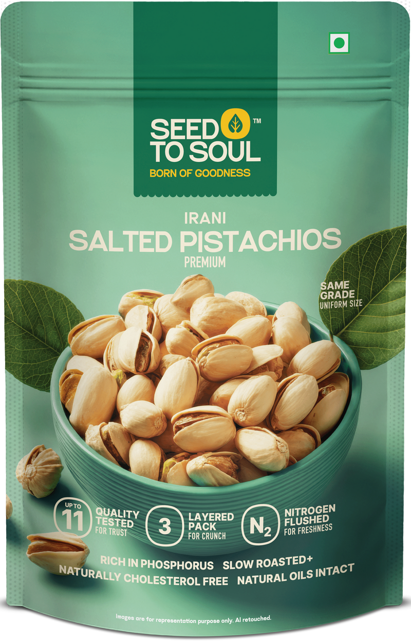 Roasted Salted Pistachios — SeedToSoul