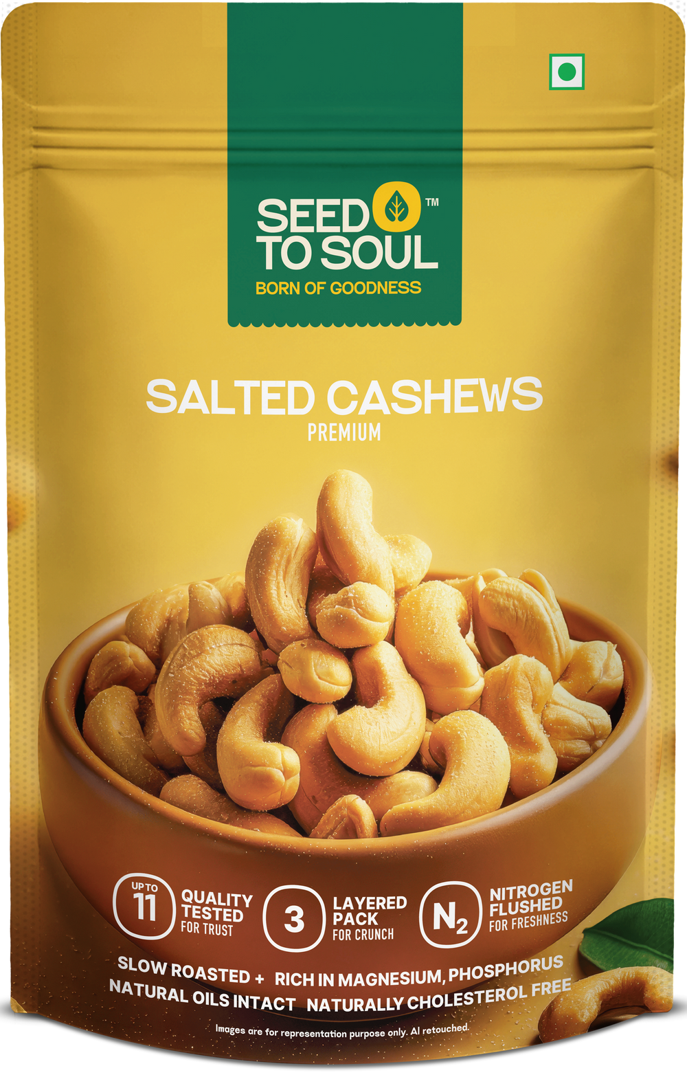 Salted Cashew (Kaju) — SeedToSoul