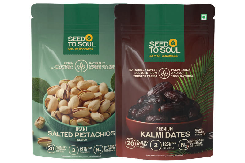 Pistachios + Dates Combo — SeedToSoul