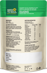 Green Long Seedless Raisins — SeedToSoul