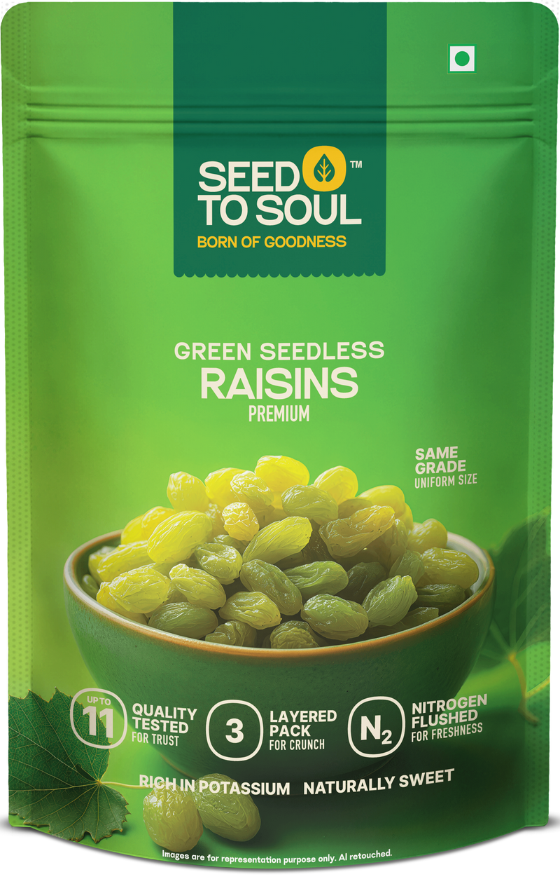 Green Seedless Raisins — SeedToSoul