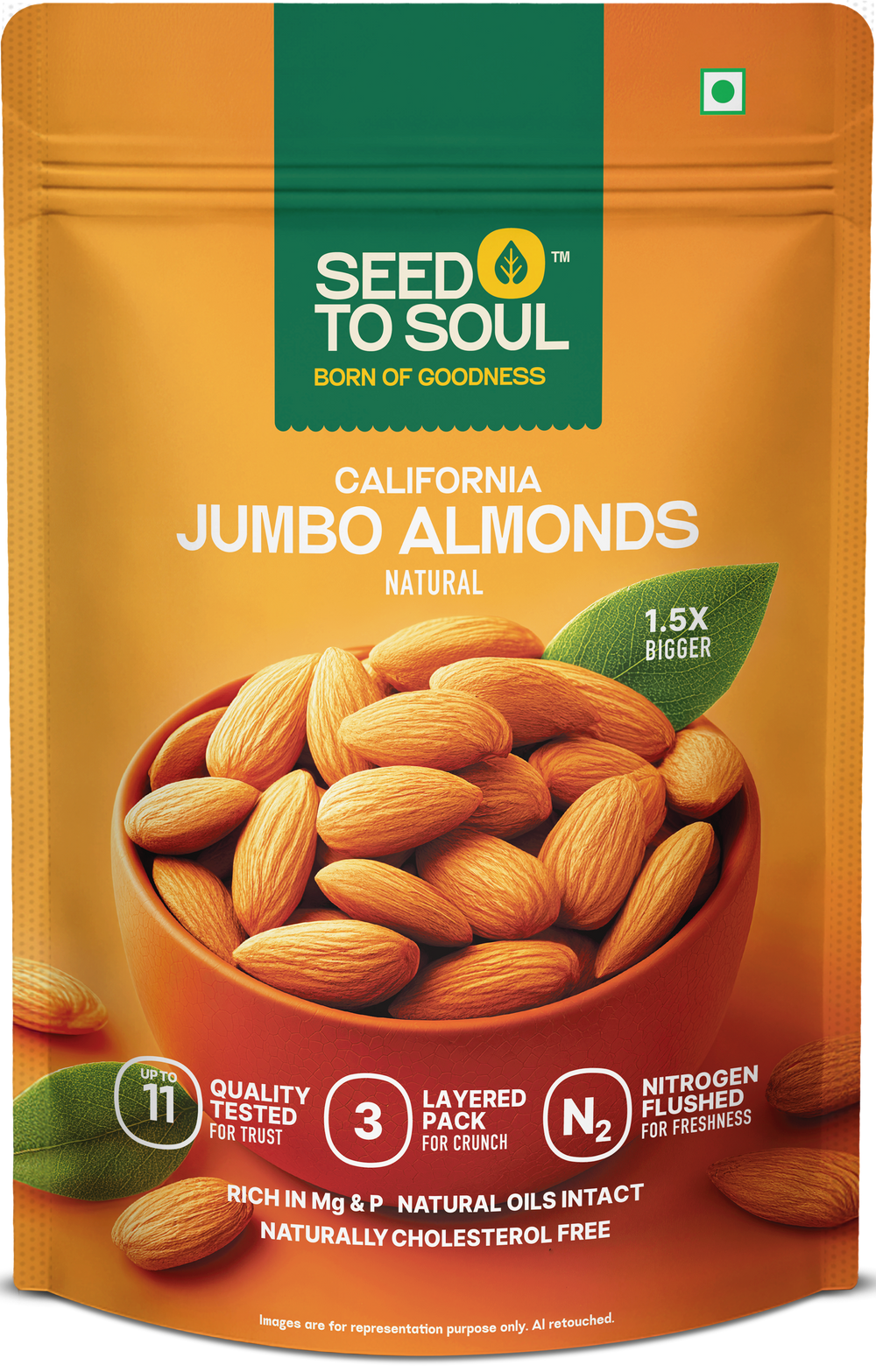 Jumbo Almonds — SeedToSoul