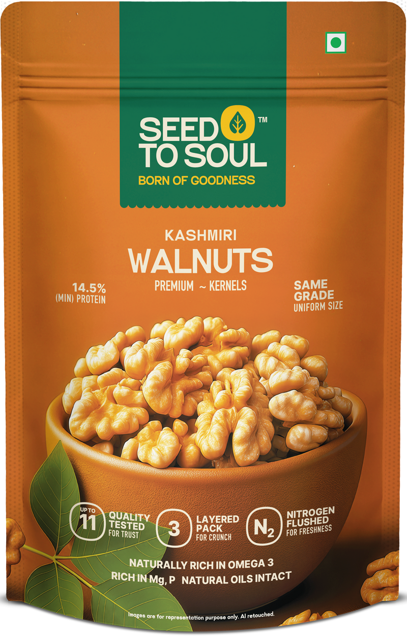Kashmiri Walnut (Akhrot) — SeedToSoul