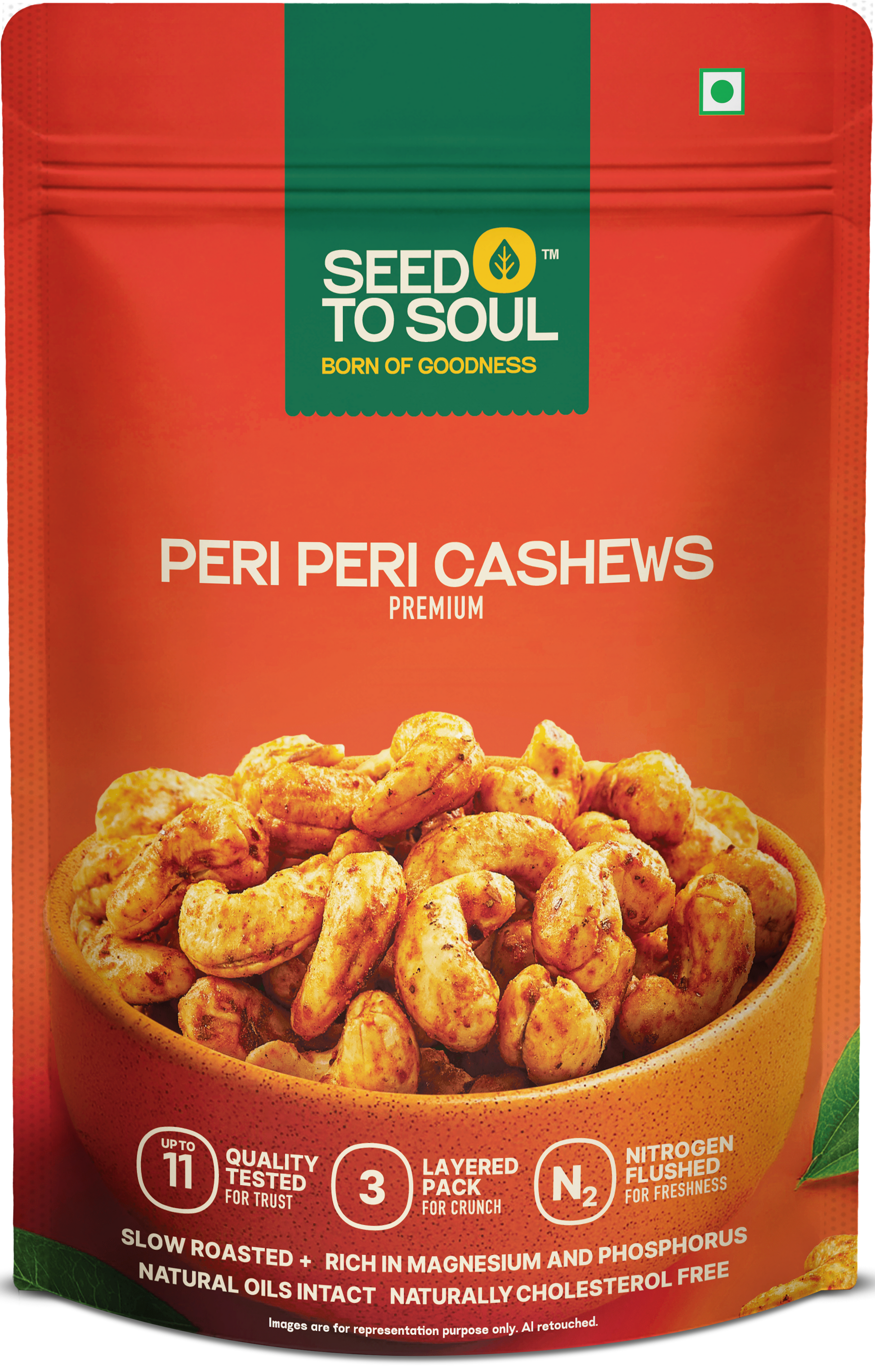 Peri Peri Cashew (Kaju) — SeedToSoul