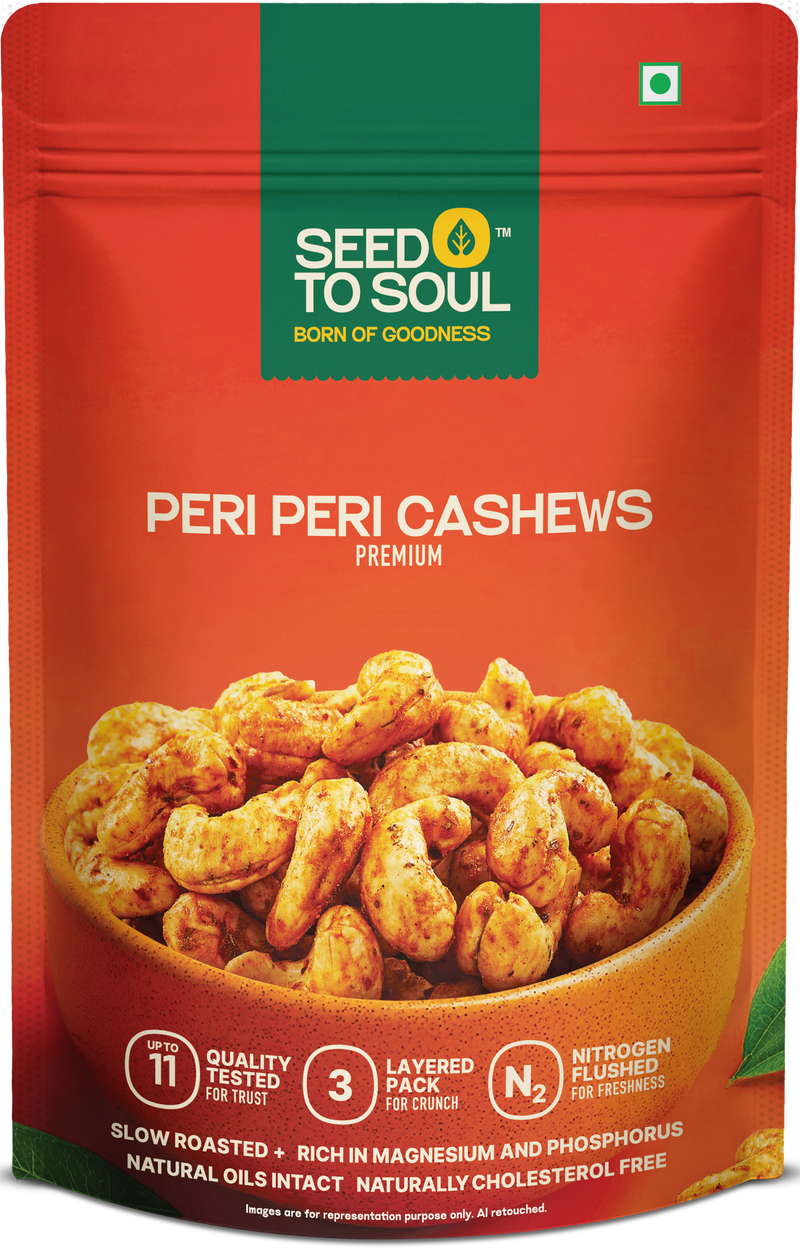 Peri Peri Cashew (Kaju) — SeedToSoul