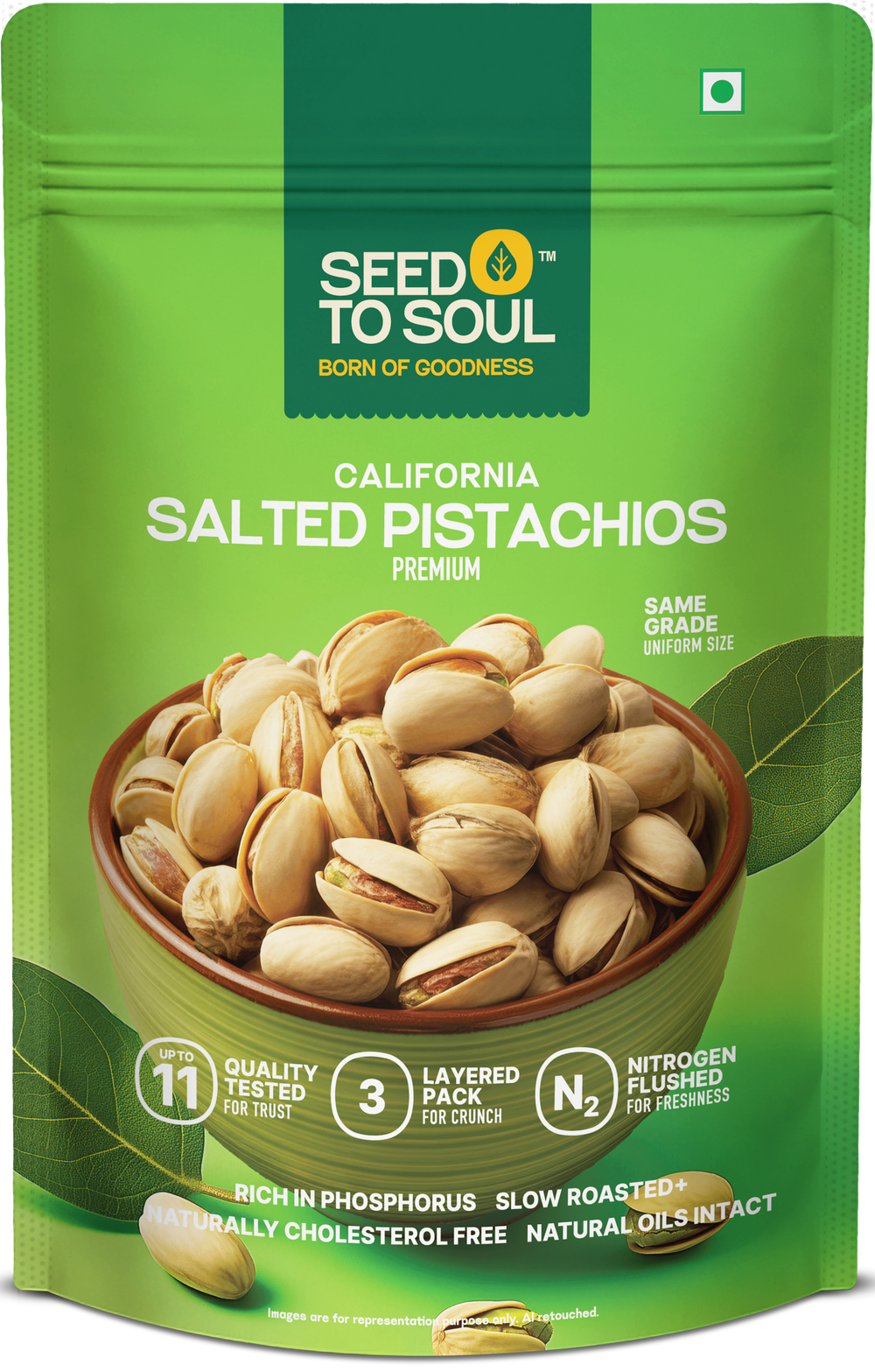 Salted Pistachios — SeedToSoul