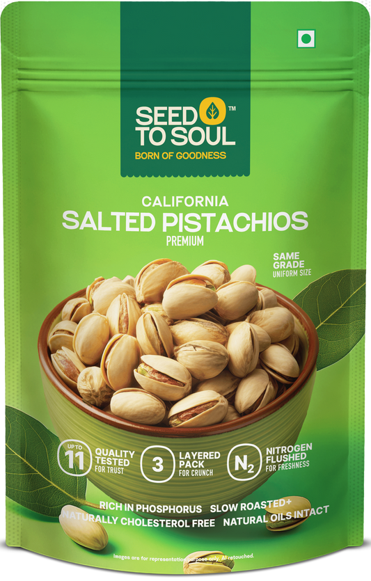 Salted Pistachios — SeedToSoul