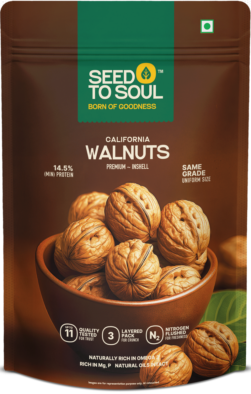 Walnut In-shell (Akhrot) — SeedToSoul
